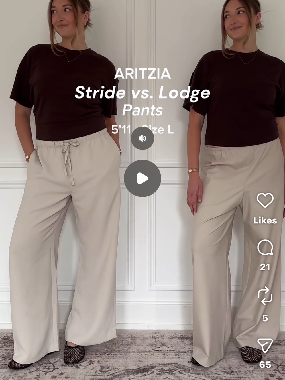 NEW Aritzia Wilfred Agency Pants - Picture 6 of 6